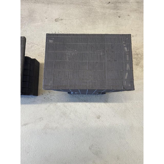 Vintage Industrial Side Tables, Set of 2 For Sale - Image 9 of 11