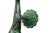 Green Brass Giraffe Door Handles - a Pair For Sale - Image 4 of 7