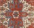 Red Antique Persian Serapi Carpet, Handmade Wool Oriental Rug, Rust, Ivory, Lit Blue For Sale - Image 8 of 17
