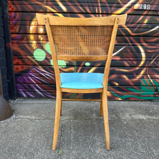 Mid 20th Century Set of 4 Paul McCobb for Planner Group Cane Dining Chairs For Sale - Image 5 of 12