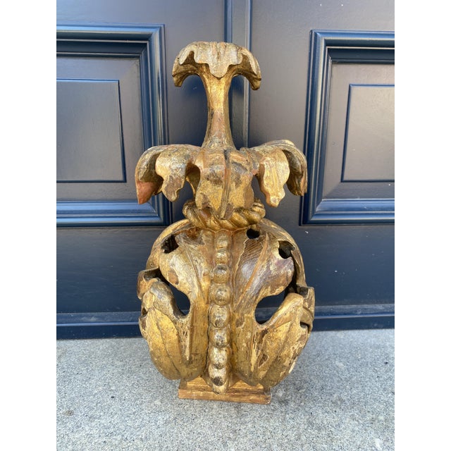 18th Century Ornaments in Chestnut, Set of 2 For Sale - Image 11 of 16