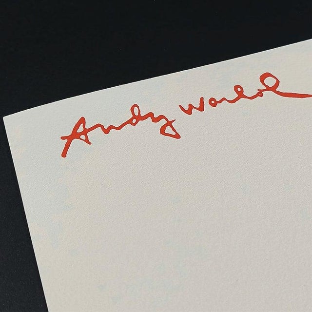 Contemporary 1980s After Andy Warhol, Muratti Ambassador, Lithograph For Sale - Image 3 of 7