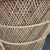 20th Century Modernist Wicker Rattan Wicker Tub Chair with Cushions For Sale - Image 9 of 13