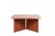 Transitional RS Barcelona Plec Medium Marble Table, Red Francia For Sale - Image 3 of 3