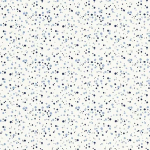 Schumacher Skittles Fabric in Blueberry/Sky