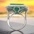 Natural Emerald Diamond Ring Size 6.25 14k W Gold 13.14 TCW Certified For Sale - Image 14 of 18