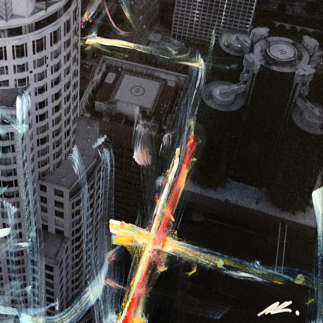 2020s "Us Bank Fly By" Original Artwork by Pete Kasprzak For Sale - Image 5 of 6