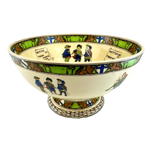 Royal Doulton Musketeers Seriesware Bowl, Early 20th Century