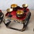 Miniature Japanese Maki-E Lacquer Sake Sets, c.1960 For Sale - Image 4 of 14