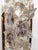 A rare illuminated wall sculpture, attributed to cosack leuchten. This rare wall lamp consists of beautiful broken glass....