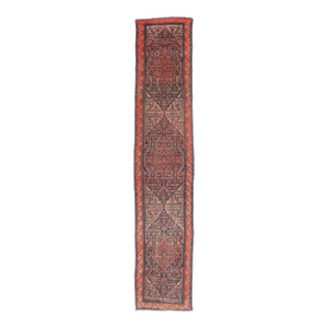 Antique Persian Bibikabad Rug Runner, 03'05 X 17'00