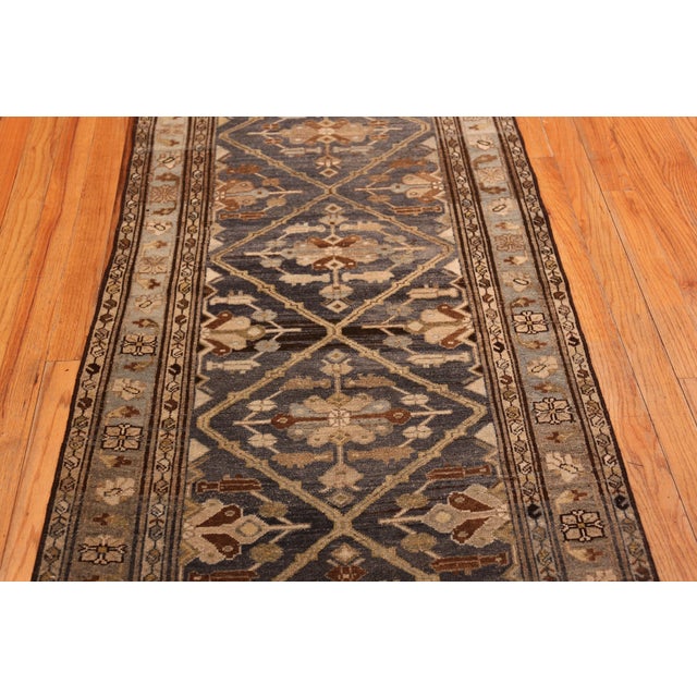1920s Nazmiyal Collection Antique Persian Malayer Runner Rug For Sale - Image 5 of 9