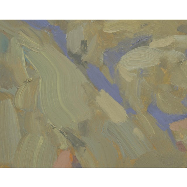 Early 21st Century Fall Apart by Judd Mercer | Oil On Panel Landscape with autumn trees and mountain backdrop For Sale - Image 5 of 5