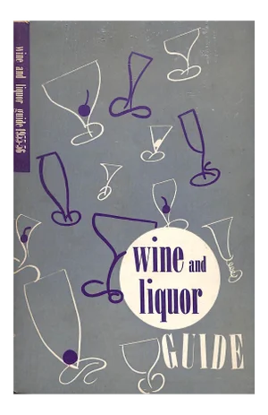 Wine and Liquor Guide 1955-56