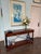1990s Ethan Allen Neoclassical Medallion Console For Sale - Image 10 of 13