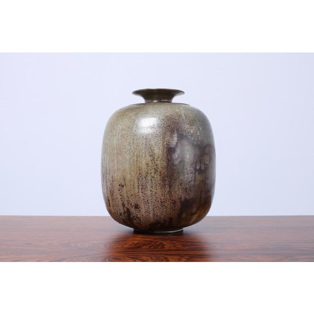 Abstract Decorated Vase from Gert De Rijk, 1970s For Sale - Image 9 of 17