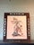 Add a striking touch of mid-century elegance to your space with this vintage framed floral still life, signed by the...