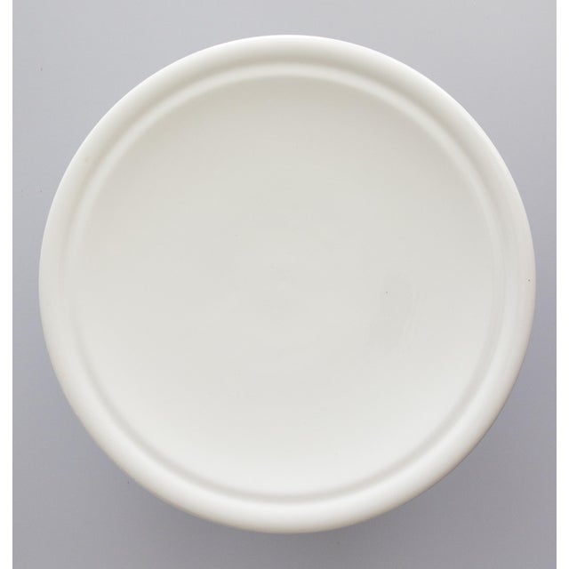 19th Century Dutch White Ironstone Cake Stand For Sale - Image 4 of 9