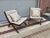 1970s A Vintage Pair of Scandinavian Modern “Uno” Folding Lounge Chairs Attributed to Per Leiv Øie for Ekornes For Sale - Image 10 of 12