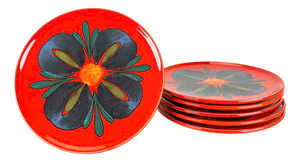 Ceramic Plates from Waechtersbach, Germany, Set of 6