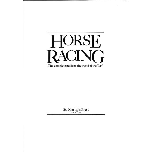 HERBERT, Ivor [advisory editor] [256] pp. St. Martin's Press 1981 12 3/4" x 9 1/2" The World of the Owner of the Trainer...