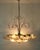 Frosted Glass and Brass Chandelier from Deknudt, Belgium, 1970s For Sale - Image 11 of 13