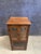 1990s Rustic Wood & Glass Display Cabinet For Sale - Image 4 of 6