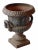 Victorian Garden Urn - Cast Iron - Grapevine Design For Sale - Image 4 of 4
