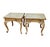 Mid 20th Century Antique French Provincial Distressed Side Tables Set For Sale - Image 5 of 9