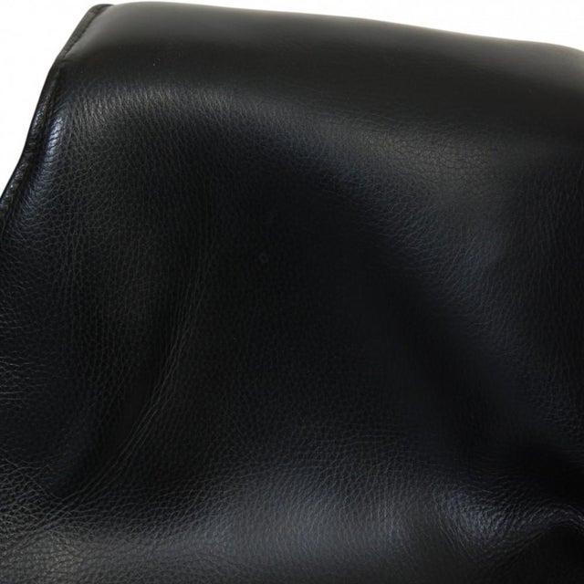 Tulip Chair in Black Leather from Fabricius and Kastholm, 2000s For Sale - Image 6 of 18