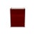 Olinto Wooden Sideboard in Red from B&b Italia / C&b Italia For Sale - Image 9 of 13