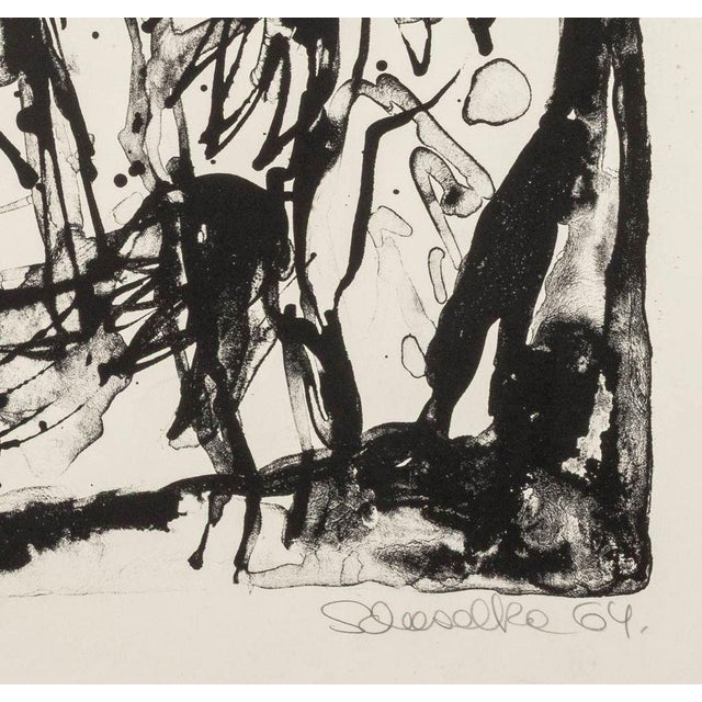 Elfi Schuselka Abstract Composition Screenprint, 3 For Sale - Image 10 of 15