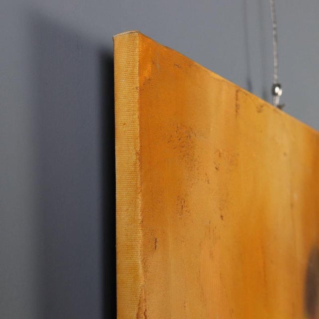 Gianpietro Cavenaghi, Figurative Composition, Mixed Media on Canvas For Sale - Image 8 of 11