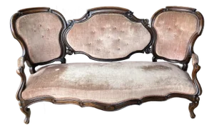 1848 Rose-Back Settee