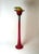 Art Glass Murano Ruby Red Floor Vase, Italy, 1960s For Sale - Image 3 of 18