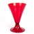 Set of 12 Red Venetian / Murano Glass Salviati Attributed Wine Goblets or Cups For Sale - Image 9 of 18