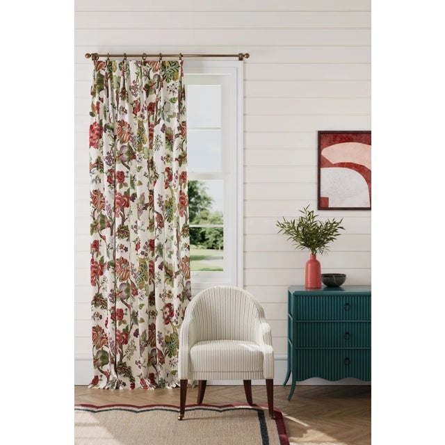 This stunning tree of life fabric is adorned with decorative patterned leaves and flowers. A large-scale design printed on...