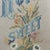Vintage Home Sweet Home Hand Embroidered Sampler Floral Needlework For Sale - Image 4 of 8