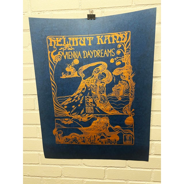 Paper 1970s Helmut Kand Vienna Daydreams Portfolio-5 Serigraphs - Set of 10 For Sale - Image 7 of 12