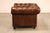 Chesterfield Style Brown Tufted Leather Club Chair For Sale - Image 14 of 16