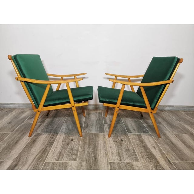 Set of Lounge Chairs from Ton, 1960s For Sale - Image 16 of 18