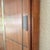 Mid-Century Modern Polish Wall Showcase Cabinet in Beveled Glass and Wood Veneer, 1960s For Sale - Image 12 of 15