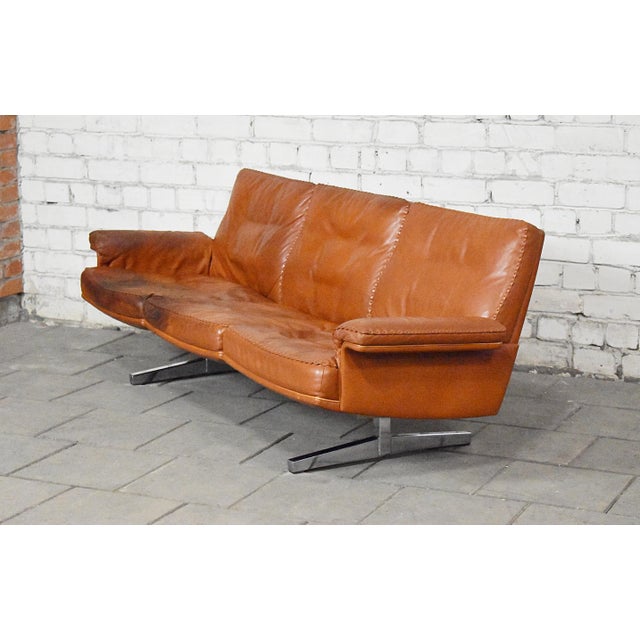 1970s Leather DS 31 Sofa from de Sede, Switzerland, 1970s For Sale - Image 5 of 9