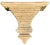 Striking vintage cast architectural wall bracket featuring a dramatic stepped form and beautifully weathered surface....
