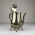 Vintage Metal Coffee Set, Italy, 1980s, Set of 3 For Sale - Image 3 of 18