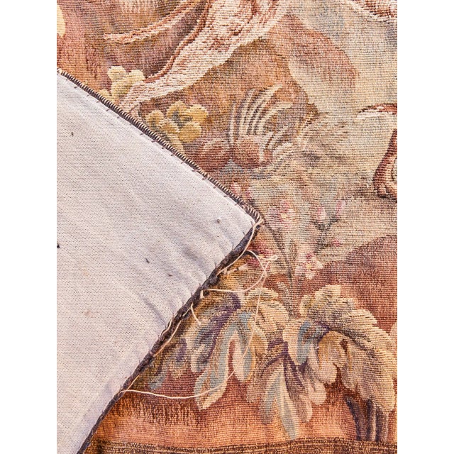 19th Century Deer Hunt Wall Tapestry For Sale - Image 6 of 10