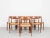 Vintage Danish Model 77 Chairs in Teak and Paper Cord by Niels Otto Møller, Set of 8 For Sale - Image 11 of 11