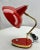 Vintage Red Adjustable Table Lamp, 1950s For Sale - Image 6 of 12
