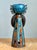 Late 20th Century Vintage Hand Painted Ceramic Figurine Candlestick For Sale - Image 5 of 12