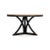 Rustic Style Round Dining Table - Black For Sale In Raleigh - Image 6 of 10